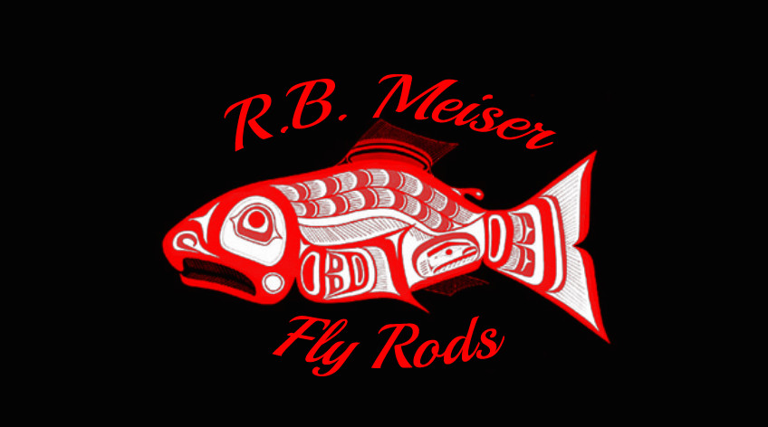 r. b. meiser fly rods logo