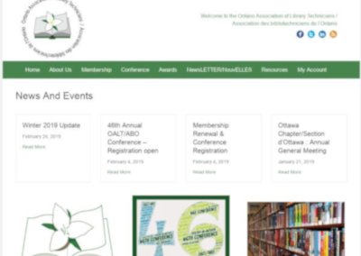 ontario association of library technicians mini-screenshot