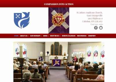 st johns anglican church orangeville website mini-screenshot