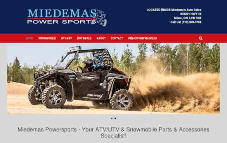 miedemas powersports screenshot